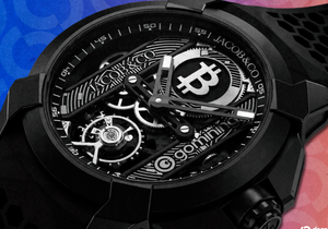 제이콥앤코와 고마이닝, 4만 달러 럭셔리 비트코인 시계 출시