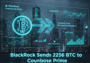 블랙록, 3일간 코인베이스 프라임으로 4000개 이상 비트코인 이체