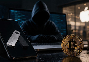 애플 앱스토어 가짜 Ledger 앱 음악인 5.9 BTC 퇴직기금 털어