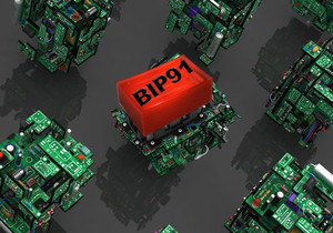 BIP 91 락인 확정 비트코인 세그윗 활성화 의미