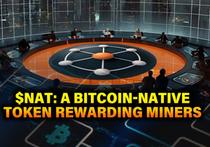 NAT 토큰 비트코인 네이티브 채굴자 보상 프로젝트