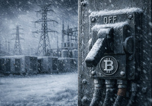 미국 겨울 폭풍에 비트코인 해시레이트 10% 급락