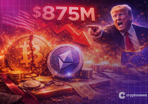 트럼프 유럽 관세 발표에 8억 6천만 달러 청산…비트코인 3% 급락