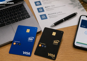 SBI그룹 Visa와 암호화폐 보상 신용카드 출시