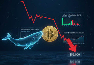 약세 패턴과 고래 자금 이동, 비트코인 추가 하락 신호