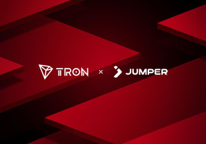 Jumper, TRON 네트워크 통합으로 단일 거래 크로스체인 전송 지원