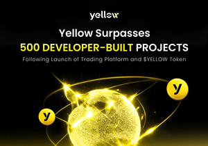 옐로우 거래 플랫폼과 YELLOW 토큰 출시 후 개발자 프로젝트 500개 돌파